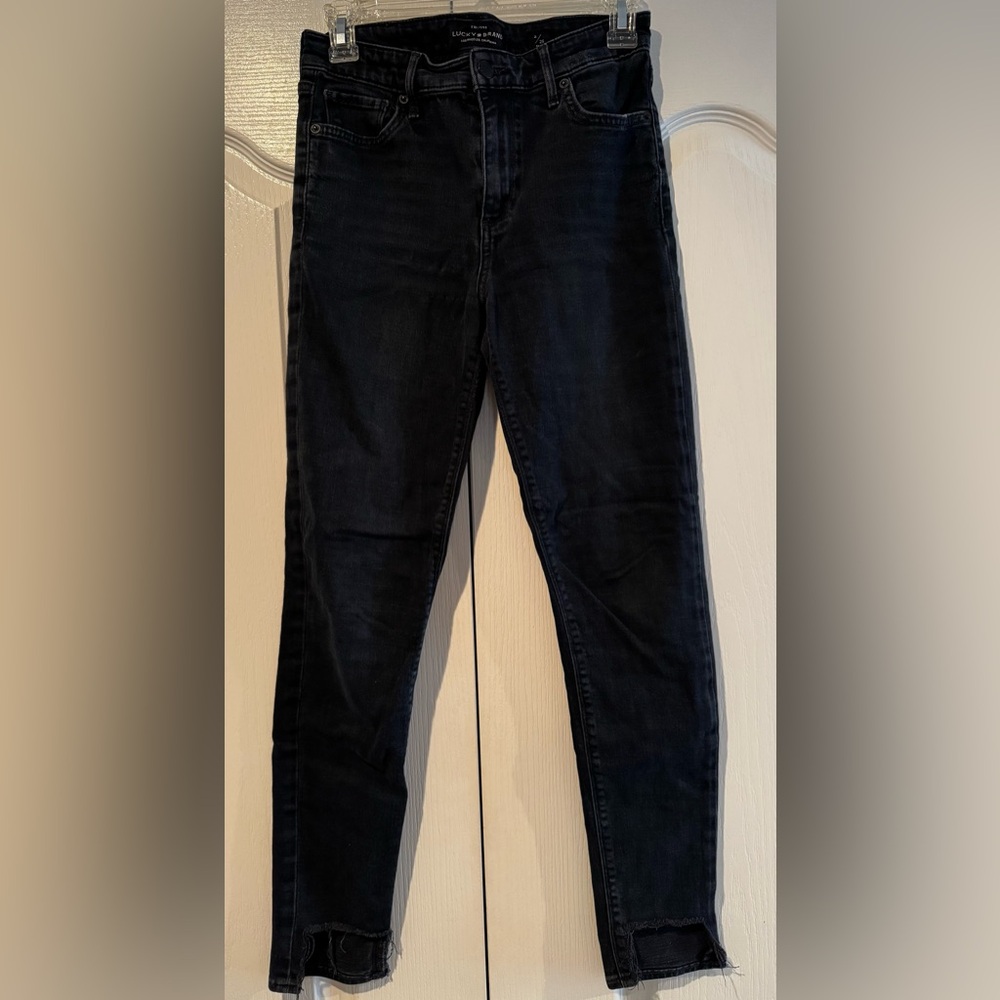 Lucky Brand Women's Dark Wash Bridgette Skinny Jeans - Size 2/26
